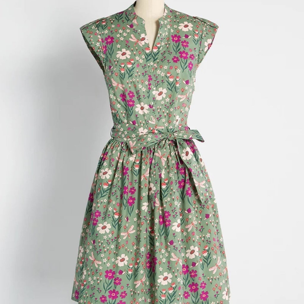 Modcloth x Princess Highway Dragonfly Daisy Dress